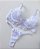 Conjunto de lingerie Melissa em tule bordado e renda sem bojo com aro de sustentação - Imagem 4