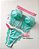 Conjunto mini cropped em renda gripp Candy sem bojo com aro de sustentação - Imagem 5