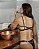 Conjunto de lingerie meia taça Tiffany em tule bordado e renda sem bojo com aro de sustentação - Imagem 4