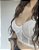 Conjunto de lingerie Diana em tule bordado sem bojo com aro de sustentação - Imagem 7