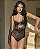 Body Jessy em renda premium e tule transparente premium - Imagem 4
