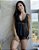 Baby doll luxo Mirella com linhas douradas - Imagem 2