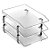 CAIXA CORRESPONDENCIA TRIPLA FIXA CRISTAL ACRIMET 945 - Imagem 1