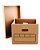 CAIXA ORGANIZADORA PAPELAO KRAFT MULTI USO GRANDE 4024 CHIES - Imagem 1