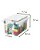 CAIXA ORGANIZADORA PLASTICA 4,3L PEQUENA CRISTAL SANREMO 955 - Imagem 1