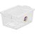 CAIXA ORGANIZADORA PLASTICA 7,5L CRISTAL ORDENE OR80400 - Imagem 1