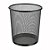 CESTO DE LIXO 12,5L ARAMADO METAL PRETO REDONDO OR98110 ORDENE - Imagem 1