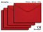ENVELOPE CARTA 11X16 VERMELHO  CX C/100 - Imagem 1