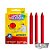 LAPIS DE CERA ESTACA ACRILEX REF.09110 C 507 VERMELHO FOGO CX1CX - Imagem 1