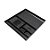 ORGANIZADOR DE GAVETAS DELLOCOLOR PRETO DELLO 3004.P - Imagem 1
