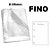 ENVELOPE PLASTICO OFICIO SEM FUROS FINO 100 UNIDADES - Imagem 1