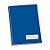 CADERNO 1/4 BROCHURA CAPA DURA  LINGUAGEM  AZUL 96FLS - Imagem 1