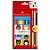 LAPIS DE COR 12 CORES + 3 CARAS E CORES FABER-CASTELL 120112CC - Imagem 1