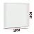 TELA P/PINTURA IDEAL 20 X 20 REAL SEDA - Imagem 1