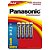 PILHA PEQUENA ALCALINA AA LEVE 4 PAGUE 3 UN LR6XAB/L4P3 PANASONIC - Imagem 1