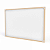 QUADRO BRANCO 120X90 MOLD.MADEIRA - Imagem 1