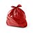 SACO DE LIXO 100 LITROS VERMELHO C/50 PAVAO - Imagem 1