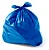 SACO DE LIXO 40L AZUL REFORÇADO 6MC C/50 PV - Imagem 1