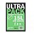 SACO DE LIXO 15L PRETO 5MC C/100 ULTRA PACK - Imagem 1