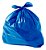 SACO DE LIXO 105L AZUL LEVE 3MC C/50 ECOPLAN - Imagem 1
