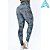 Calça Legging UC Choices Estampa Digital Folhas Cinza - Imagem 2