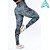 Calça Legging UC Choices Estampa Digital Folhas Cinza - Imagem 3
