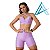 Conjunto Use Aptitude Choices Wonder Top Alcinha Short Lilás - Imagem 1