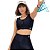 Conjunto Use Aptitude Choices Wonder Top Botões Preta - Imagem 1