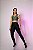 Conjunto Use Aptitude Attack Top Wonder Zíper Verde e Calça Trilobal Bicolor Preta - Imagem 3