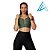 Conjunto Use Aptitude Attack Top Wonder Zíper Verde e Calça Trilobal Bicolor Preta - Imagem 1