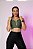Conjunto Use Aptitude Attack Top Wonder Zíper Verde e Calça Trilobal Bicolor Preta - Imagem 2