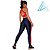 Conjunto Use Aptitude Attack Top Wonder Cruzado Costas Vermelho Calça Trilobal Bicolor Azul Marinho - Imagem 2