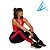 Conjunto Use Aptitude Attack Top Wonder Cruzado Costas Vermelho Calça Trilobal Bicolor Azul Marinho - Imagem 1