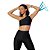 Conjunto Use Aptitude Attack Top Nula Manga Trilobal a Calça Recorte Lateral S/ Tule Preto Legging - Imagem 1
