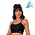 Cropped Use Aptitude Attack Trilobal Alcinha Preto - Imagem 1
