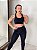 Conjunto Use Aptitude Limited Up Top S/ Arrastão Cruzadas Costas Preto - Imagem 2