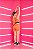 Conjunto Use Aptitude Choices Fluity Top Com Fenda Short Duplo Laranja - Imagem 4