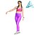Conjunto Use Aptitude Limited Wonder Top Elástico Alças Rosa e Calça Fúcsia - Imagem 1