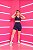 Conjunto Use Aptitude Limited Up Top Elástico Colorido Short Azul Marinho - Imagem 3
