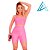 Conjunto Use Aptitude Limited Wonder Poliamida Alcinha Short Rosa Chiclete - Imagem 1