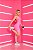 Conjunto Use Aptitude Limited Wonder Poliamida Alcinha Short Rosa Chiclete - Imagem 3