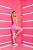 Conjunto Use Aptitude Limited Wonder Poliamida Alcinha Short Rosa Chiclete - Imagem 4