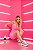 Conjunto Use Aptitude Limited Wonder Poliamida Alcinha Short Rosa Chiclete - Imagem 5