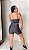Conjunto Use Aptitude Limited Trilobal Top Alcinha Short Cinza Grafite - Imagem 3