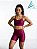 Conjunto Use Aptitude Limited Trilobal Top Alcinha Short Magenta - Imagem 1
