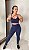 Conjunto Use Aptitude Limited Up Top 3 Alcinhas Calça Cordinha Azul Marinho - Imagem 5