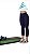 Calça Legging Use Aptitude Limited Wonder Azul Marinho - Imagem 1