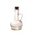 Galheteiro vidro tampa de rolha 230ml - Imagem 2
