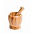 Socador de bambu com pilão - Imagem 1