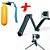 Kit Monopod 3 Way e Bastao Flutuante para GoPro SJCAM Eken Xtrax HD 4K - Imagem 1